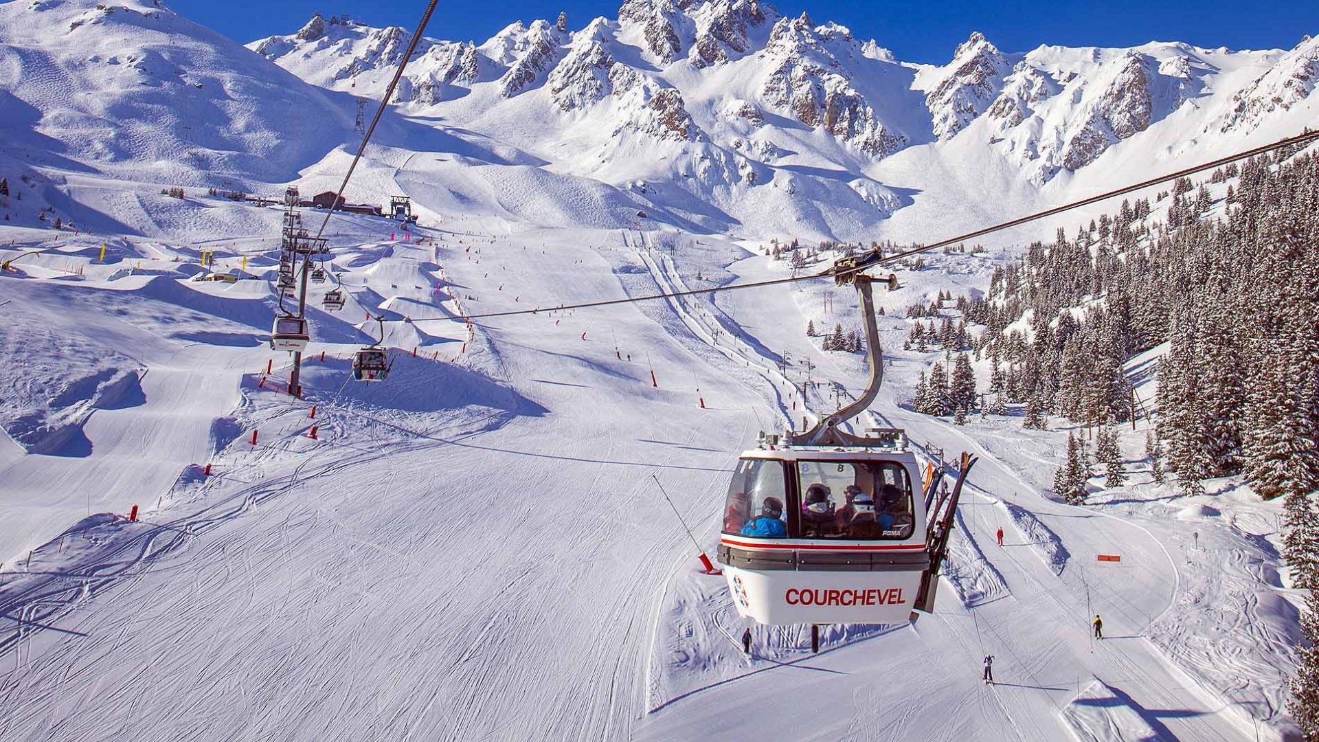 Courchevel Ski Area A Complete Resort Guide Piste Maps